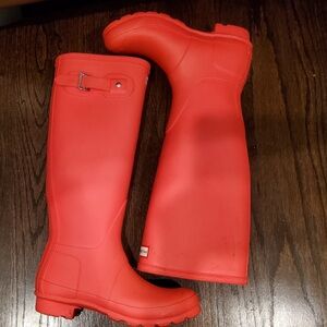 Classic hot pink Tall Rain Boots